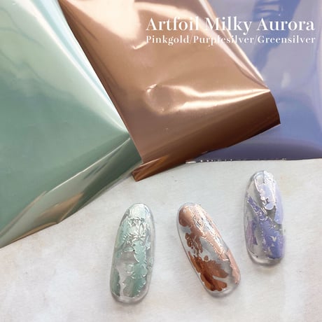 KiraNail 転写アートホイル ミルキーオーロラ 50cm