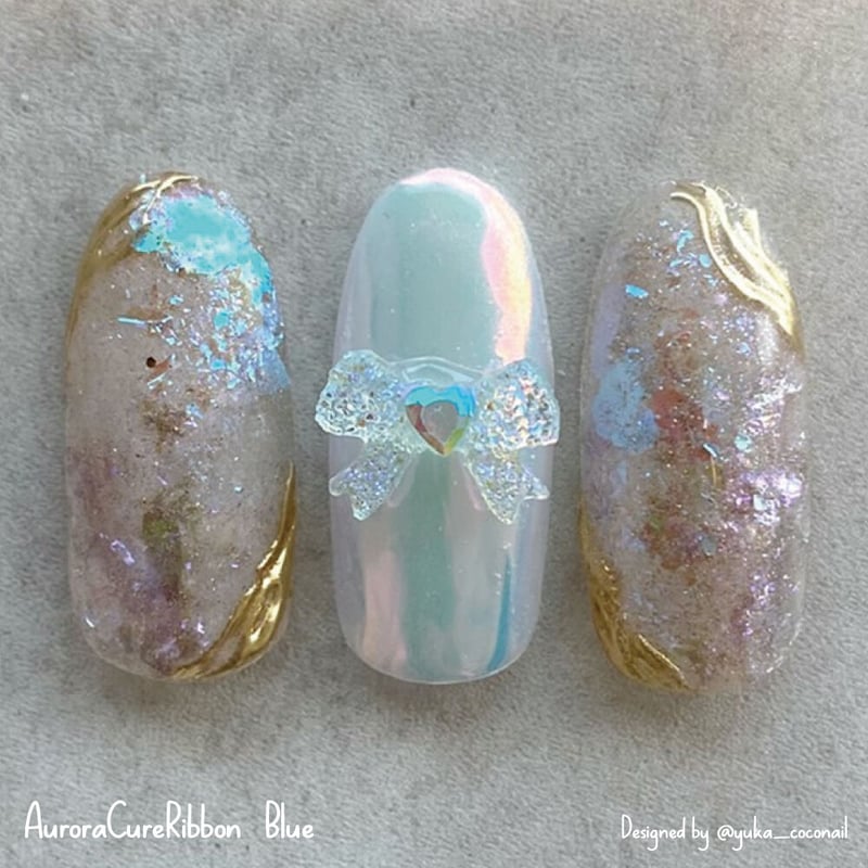 KiraNail オーロラキュアリボン 5個入り | Kira Nail