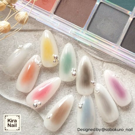 KiraNail グラデーションカラーピグメントセット 10色入 No.1