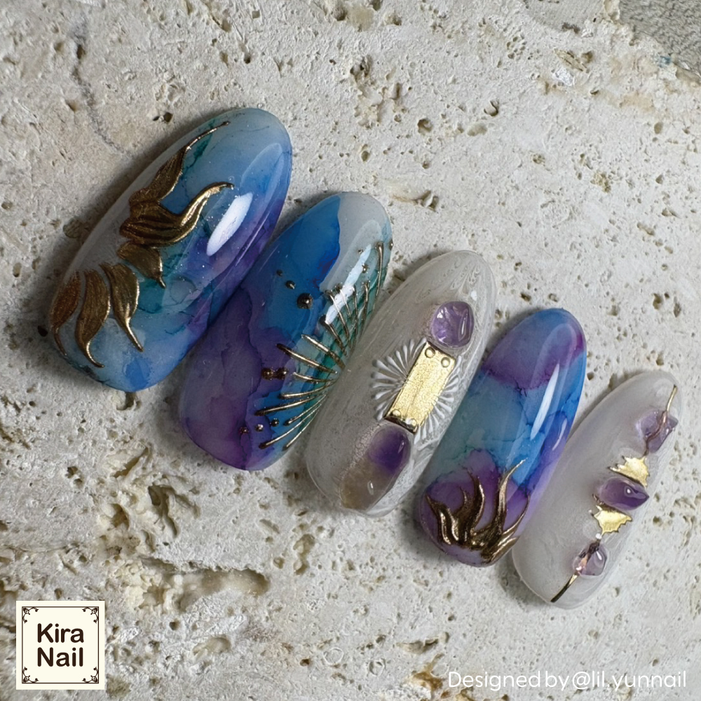 KiraNail 天然石 アメジスト ケース入り | Kira Nail