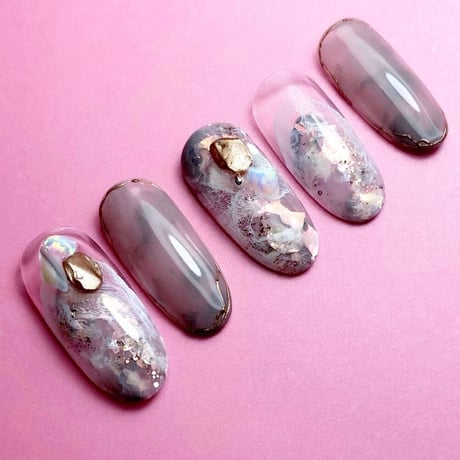 KiraNail Hanakoプロデュース Mirror Flake 【ホワイト】