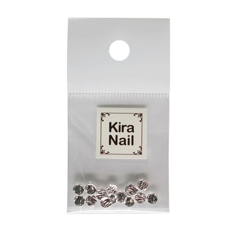 KiraNail キャンティー シルバー M【4mmX4mm】