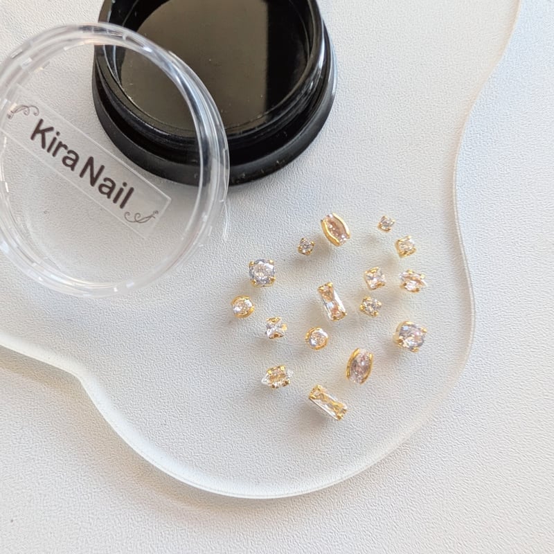 KiraNail ジルコニアパーツセットケース入り | Kira Nail