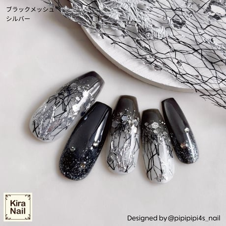 KiraNail メッシュ＆箔