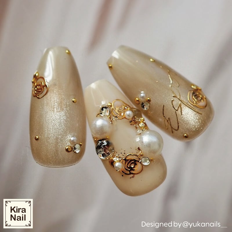 KiraNail 超薄型メタルカメリアパーツ 10個入 | Kira Nail