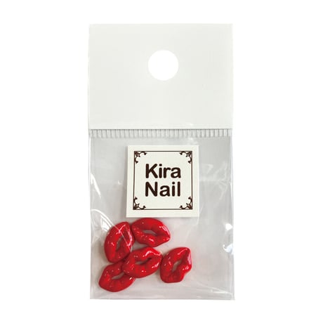 KiraNail レッドリップ 5個入
