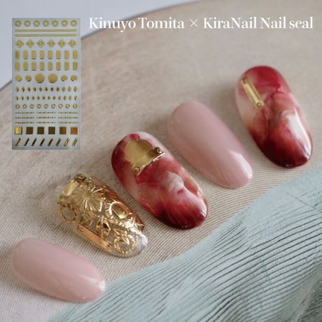 KiraNail　Kinuyo Tomita × KiraNail　ネイルシール