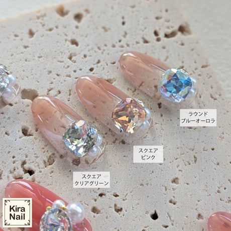 KiraNail エリザ ビジューカラーアソートセット