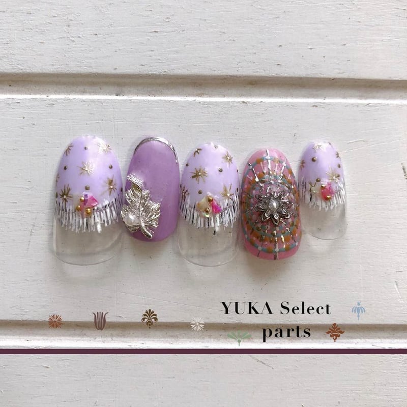 YUKAセレクトパーツセットBotany | Kira Nail 