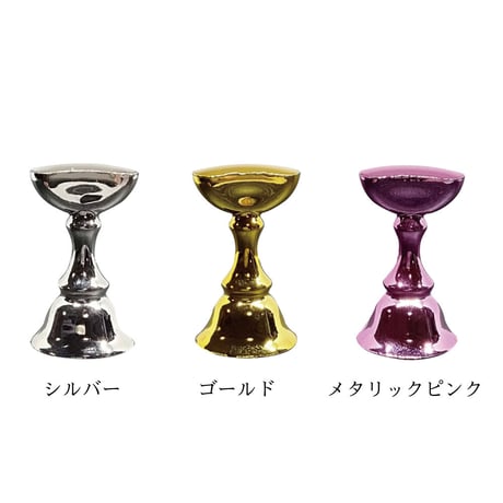 KiraNail チップスタンド CUP　 ゴールド/シルバー