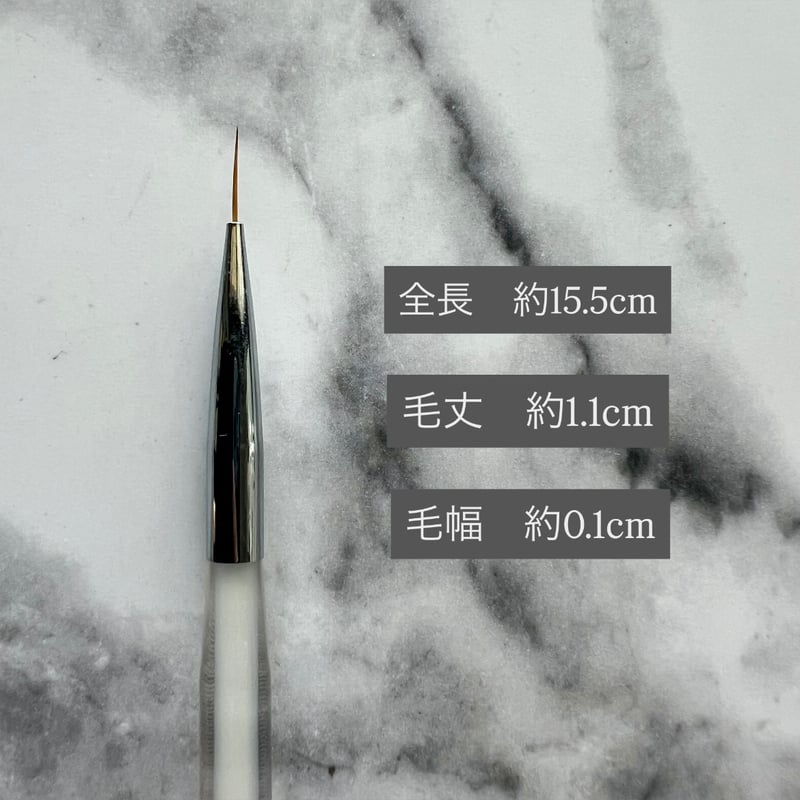 OUTLET】ネイルブラシ5本セット キャップ付き A-25 | Kira Nail