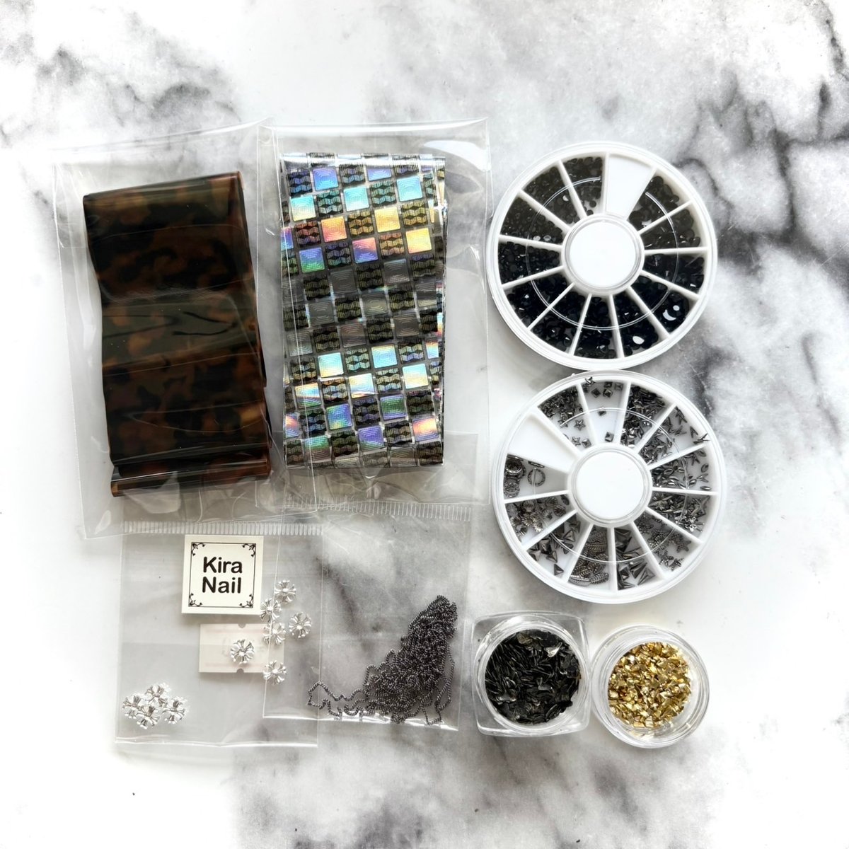 OUTLET】KiraNail ネイルパーツセット A-90 | Kira Nail