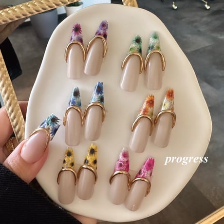 KiraNail maiプロデュース fleurs colorees