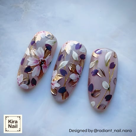 【2/1発売☆新色】KiraNail HOLOGRAM 花びら ケース入