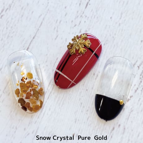 KiraNail 雪の結晶 ピュア　5個入