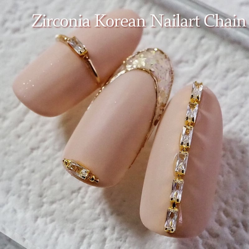 KiraNail ジルコニア韓国ネイルチェーン No,2 | Kira Nail