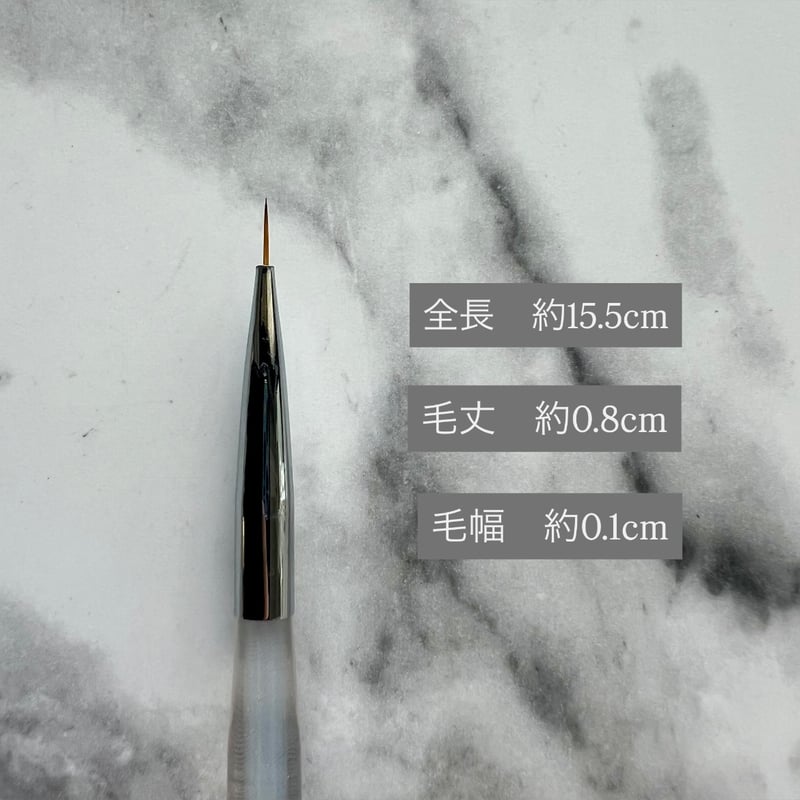 OUTLET】ネイルブラシ5本セット キャップ付き A-25 | Kira Nail