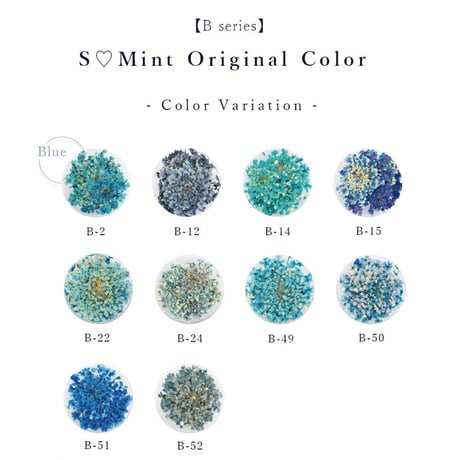 S♡Mint 【Bシリーズ[Blue]0.1g入り】