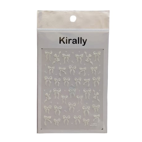 KiraNail Kirally NailSticker オーロラエレガンスリボン
