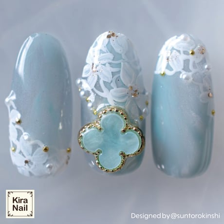 KiraNail クローバーアーペ　L　3個入