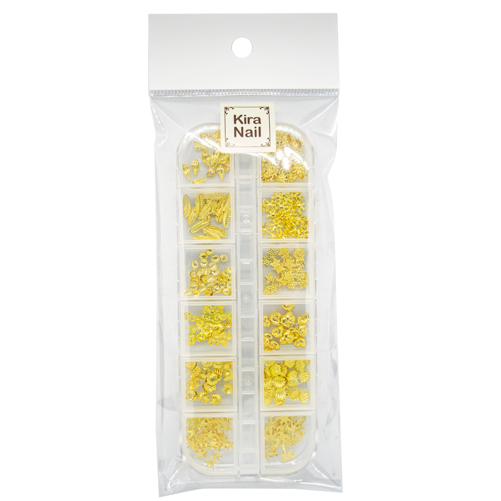 KiraNail 海パーツセット ゴールド | Kira Nail