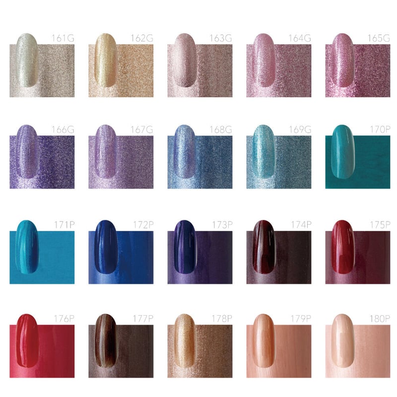 旧品番】 MD-GEL カラージェル 161〜180 3g | Kira Nail