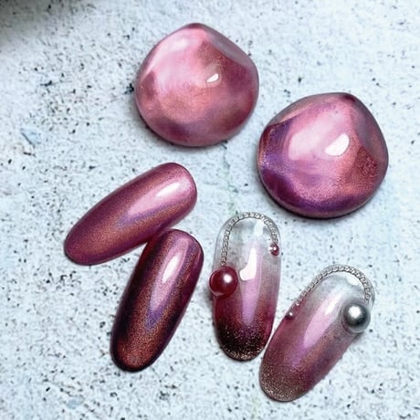 KiraNail Stella Solid (Unicorn Powder)（チップ付き）