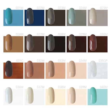 【旧品番】 MD-GEL カラージェル 21〜40 3g