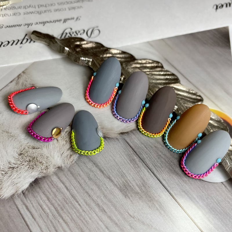 KiraNail チェーン ネオンカラー30cm入 | Kira Nail