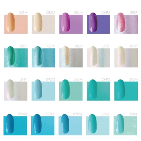 【旧品番】 MD-GEL カラージェル 81〜100 3g