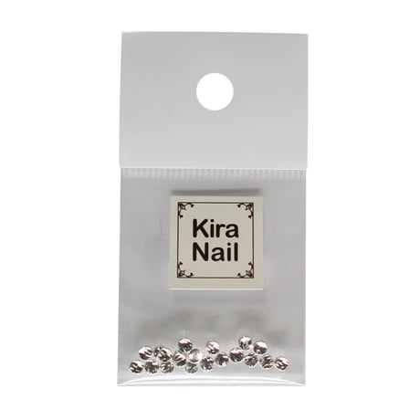 KiraNail キャンティー シルバー S【3mmX3mm】