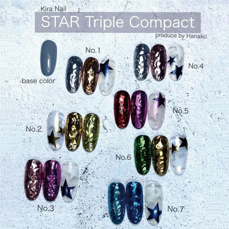 KiraNail Star Triple Compact （チップ付き）