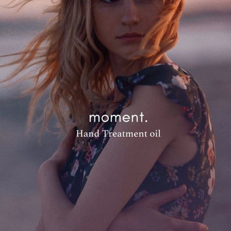 丸山美咲プロデュース moment.  ハンドトリートメントオイル sun 10mL