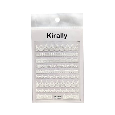 KiraNail Kirally NailSticker エンボスシール レース