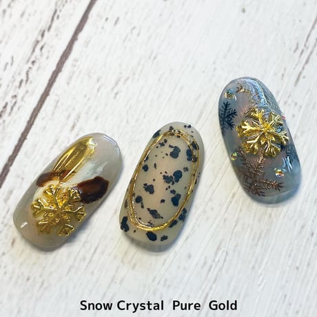KiraNail 雪の結晶 ピュア　5個入