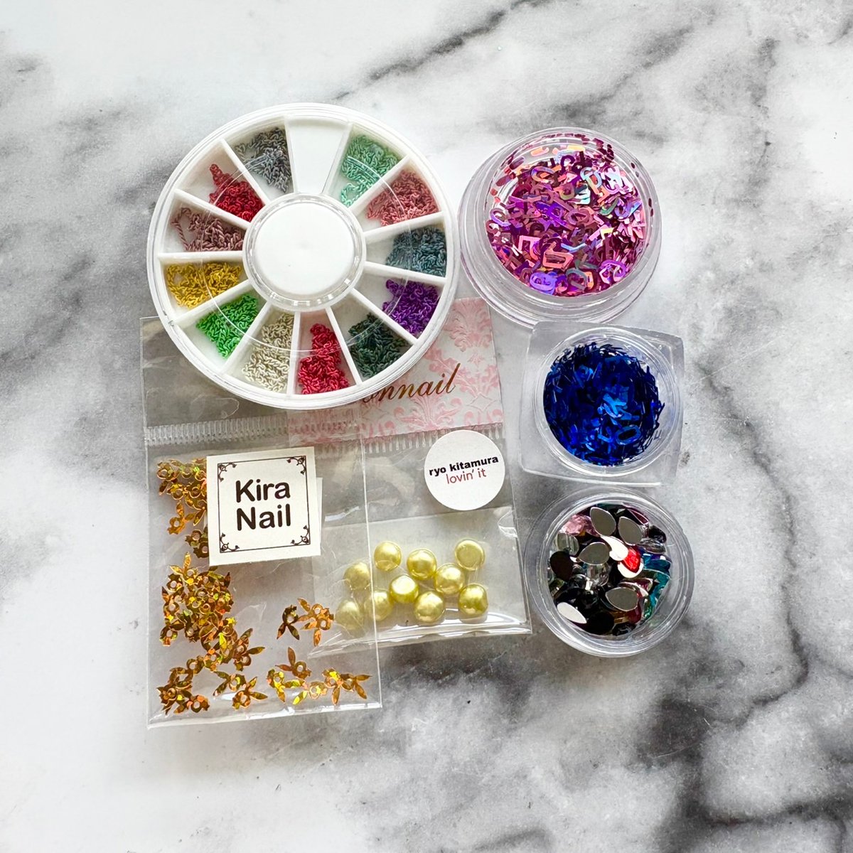 OUTLET】ネイルパーツセット A-124 | Kira Nail