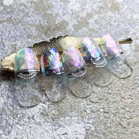 KiraNail Hanakoプロデュース Mirror Flake 【ホワイト】