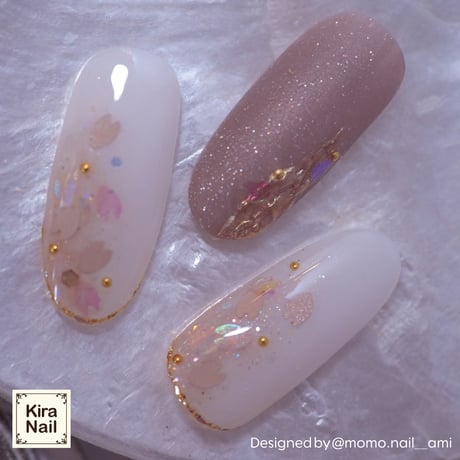 KiraNail HOLOGRAM 花びら ケース入