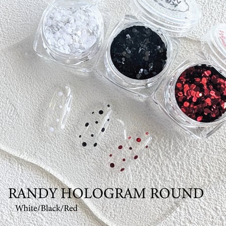 KiraNail RANDY HOLOGRAM ROUND