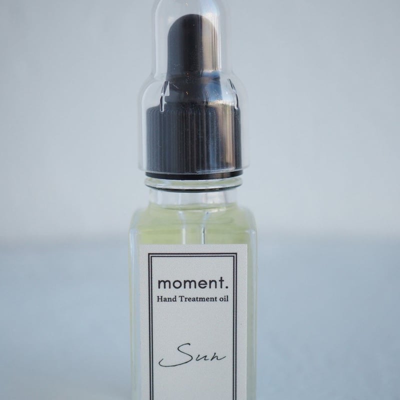 丸山美咲プロデュース moment. ハンドトリートメントオイル sun 10mL