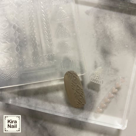 KiraNail 超薄型３Dアートモールド No,1