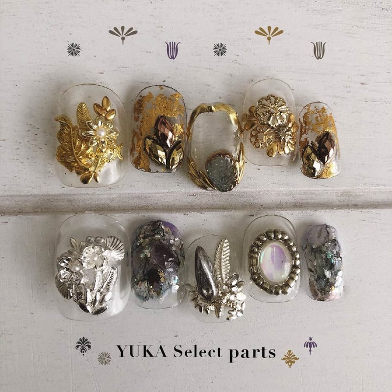 KiraNail Kirally YUKAセレクトパーツ Nigella | Kira Nail