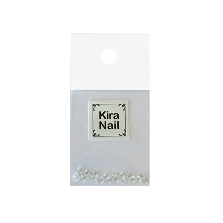 KiraNail GIZAMARU ホワイト 4mm