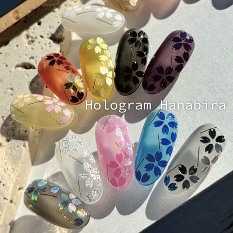 【2/1発売☆新色】KiraNail HOLOGRAM 花びら ケース入