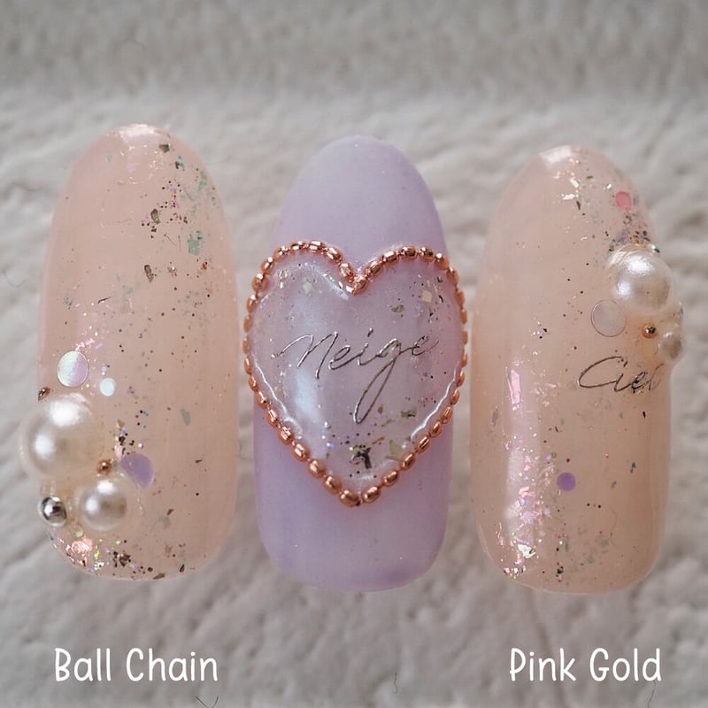 KiraNail ボールチェーン 0.8mm 30cm入り | Kira Nail