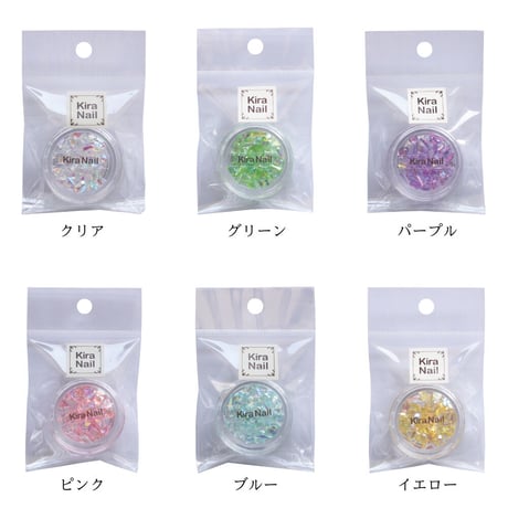 KiraNail オーロラストーンアラカルトパーツ ケース入り