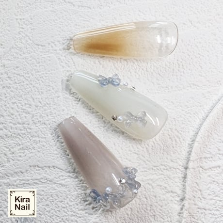 KiraNail ミニカラーリボン ミッシェル　10個入