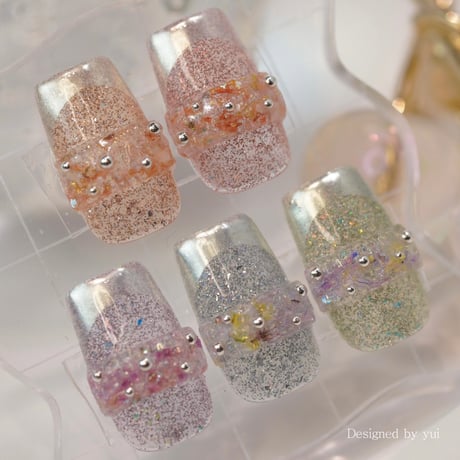 KiraNail  marblissnail プロデュース THE Aurora French Label Ⅲ