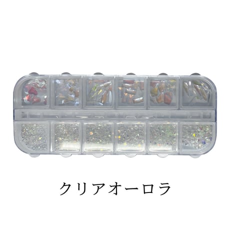 KiraNailキラキラストーン アラカルトセット ケース入り