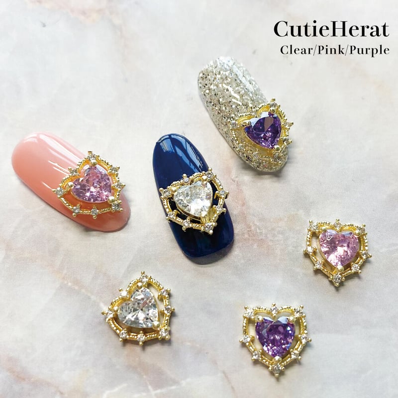 KiraNail キューティーハート 2個入 | Kira Nail